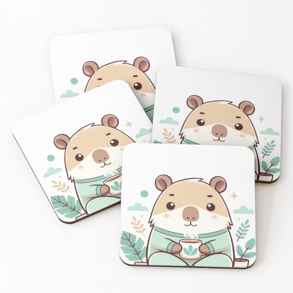 Item preview, Capybara and enjoy his time designed and sold by kimzie7124.