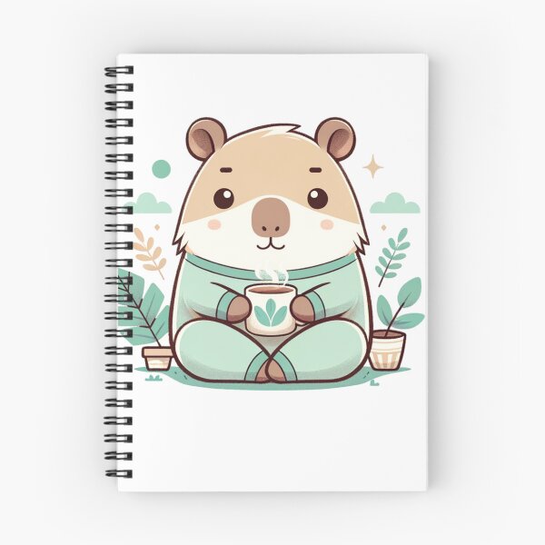Item preview, Capybara and enjoy his time designed and sold by kimzie7124.