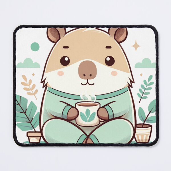 Item preview, Capybara and enjoy his time designed and sold by kimzie7124.
