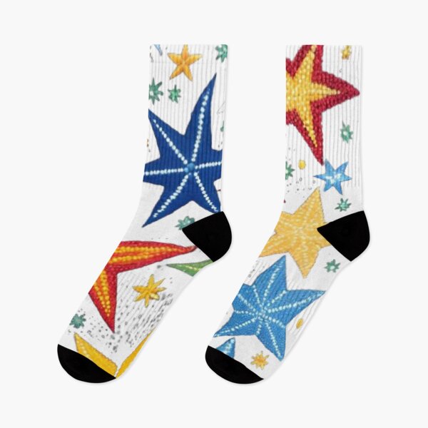Item preview,  multicoloured stars pattern designed and sold by optimusprime39.