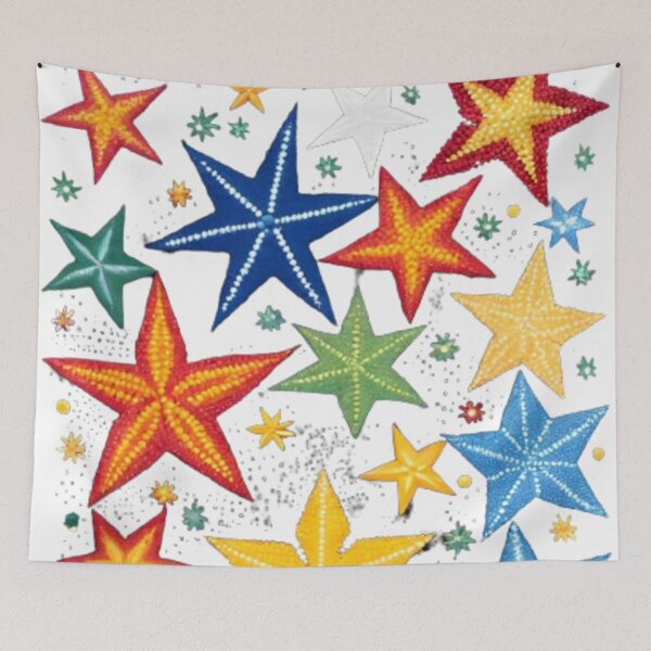 Item preview,  multicoloured stars pattern designed and sold by optimusprime39.