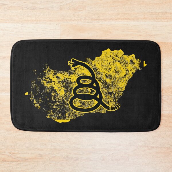 Item preview, Distressed HUNGARY  - Freedom Is The Superpower - Modern Gadsden Snake Flag - Dont Tread On Me design designed and sold by pelagio.