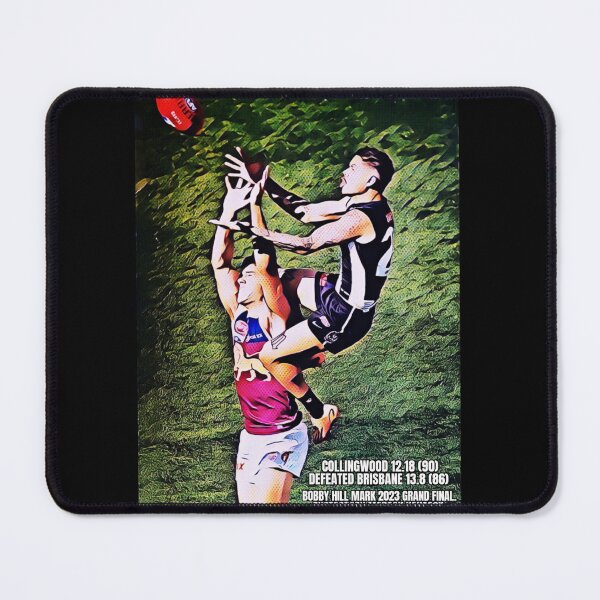 Item preview, Collingwood Bobby Hill mark 2023 Grand Final. number 23. designed and sold by Kangaroo Sun.