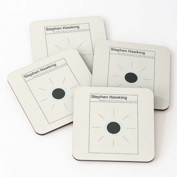 Item preview, Stephen Hawking Physics  Minimalist Abstract Art Design designed and sold by kakarikihill.