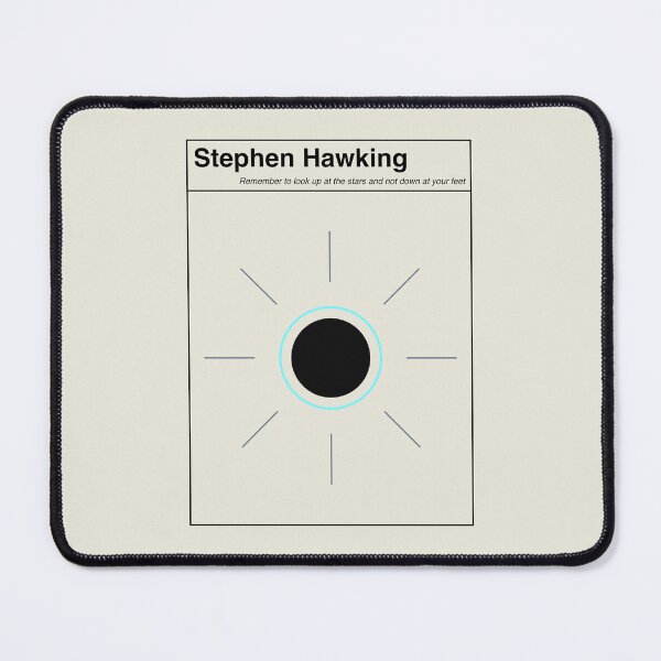Item preview, Stephen Hawking Physics Minimalist Abstract Art Design designed and sold by kakarikihill.