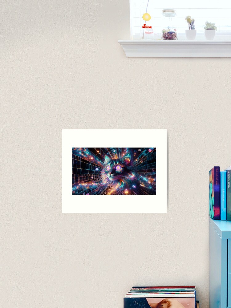 Thumbnail 1 of 3, Art Print, Galactic Visionary designed and sold by thomasdatt.