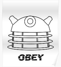 Dalek - Obey Poster