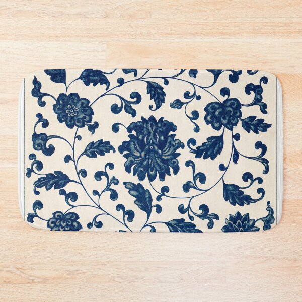 Item preview, Floral Blue Pattern  designed and sold by ncbennett.
