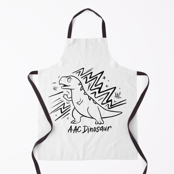Item preview, Joyful Chibi Dinosaur with AAC Design designed and sold by Witcrafters.