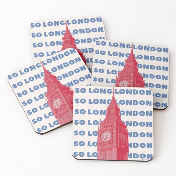Item preview, So Long London - Moons of Jupiter designed and sold by MoonsOfJupiter.