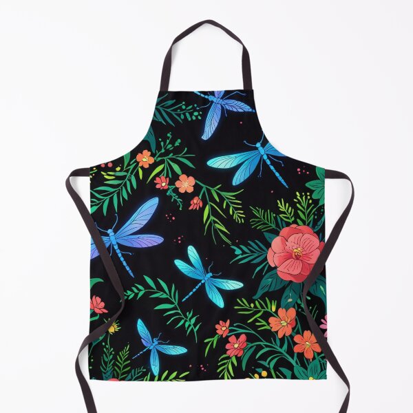 Item preview, Dragonflies and flowers. designed and sold by PatDoArt.