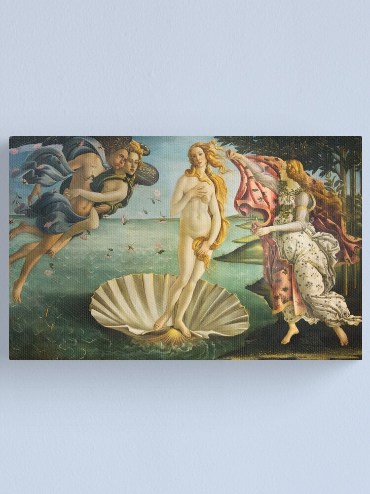 Impression sur toile « Naissance de Vénus Botticelli