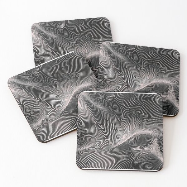 Item preview, Black and White 3D, with a Hint of Pink designed and sold by MaryFiore.