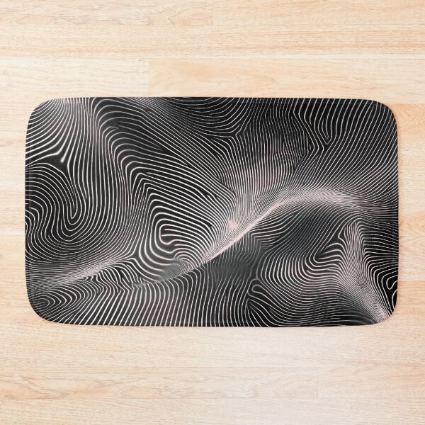 Item preview, Black and White 3D, with a Hint of Pink designed and sold by MaryFiore.