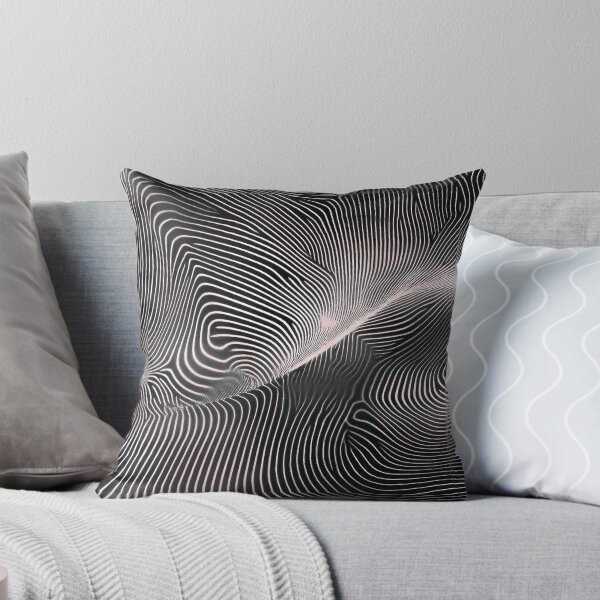 Item preview, Black and White 3D, with a Hint of Pink designed and sold by MaryFiore.