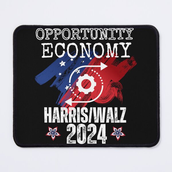 Item preview, Opportunity Economy Harris/Walz 2024 Save Democracy Political Design designed and sold by EarthArtDesigns.