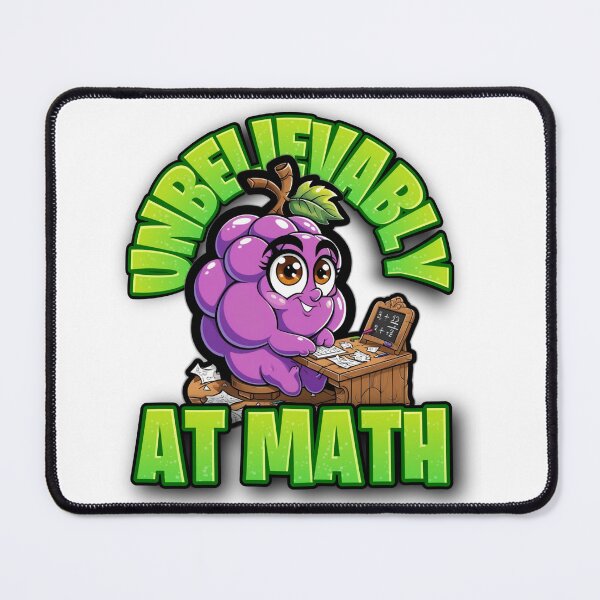 Item preview, UNBELIEVABLY GRAPE AT MATH designed and sold by Canvations.
