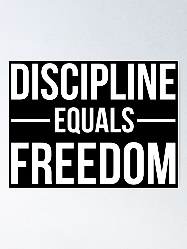 discipline equals freedom wallpaper iphone