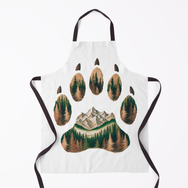 Item preview, Mountainous Bear Paw Graphic  designed and sold by BackwoodsFeral.