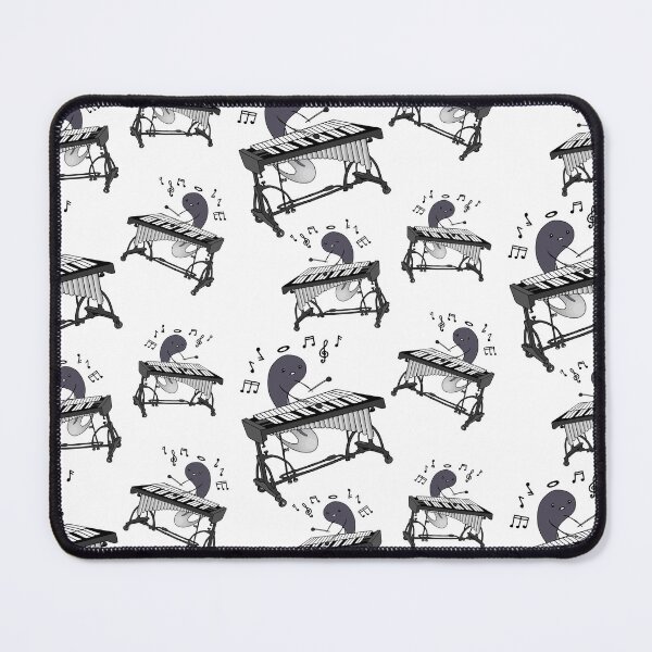 Item preview, Funny Kid Playing Vibraphone Mallets Vibraphone Instrument Pattern designed and sold by FociCreate.