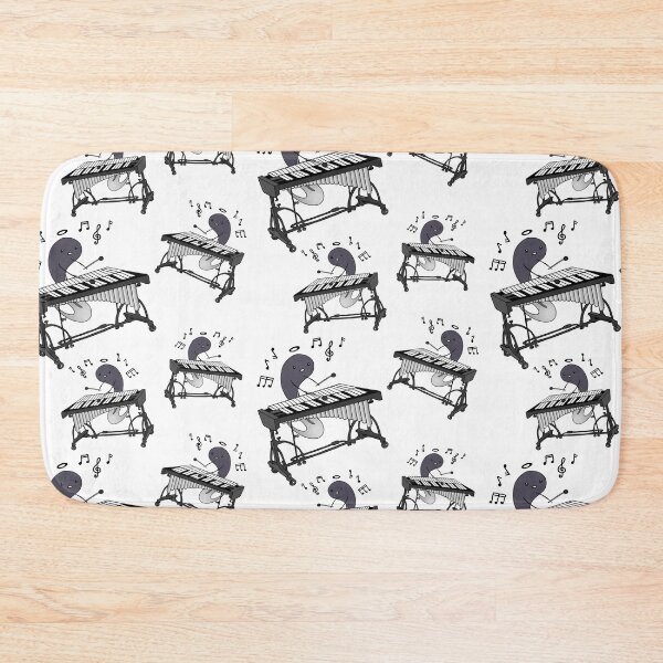 Item preview, Funny Kid Playing Vibraphone Mallets Vibraphone Instrument Pattern designed and sold by FociCreate.