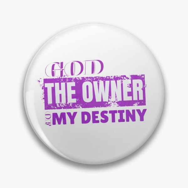 Item preview, God the owner of my destiny designed and sold by Virtuousvogue.