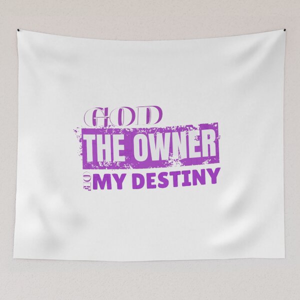 Item preview, God the owner of my destiny designed and sold by Virtuousvogue.
