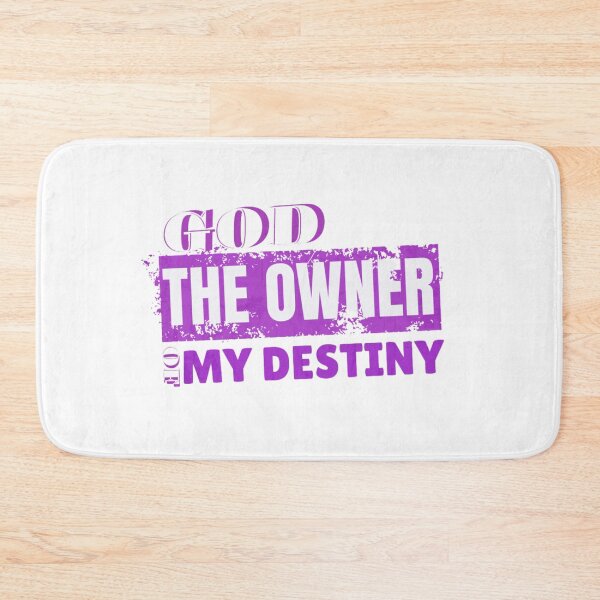 Item preview, God the owner of my destiny designed and sold by Virtuousvogue.