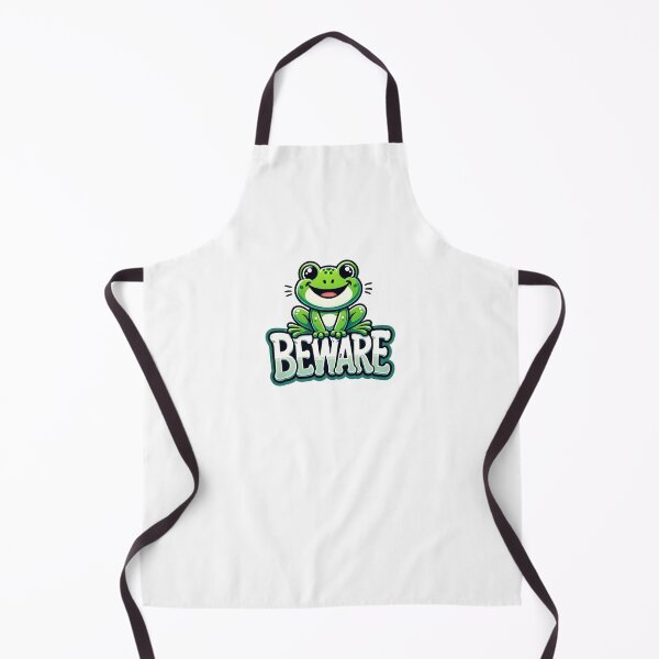 Item preview, Smiling Frog Warning of Danger designed and sold by Nafisto.