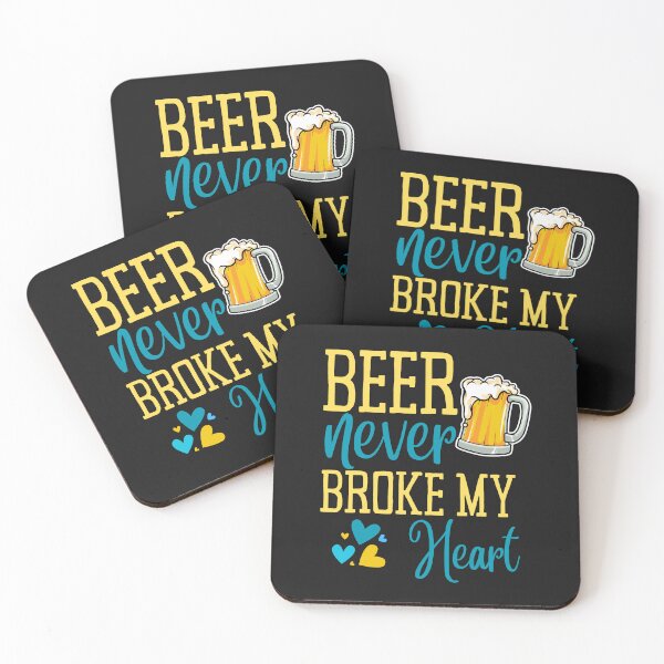 Item preview, Funny Beer Never Broke My Heart designed and sold by AlienOccupation.