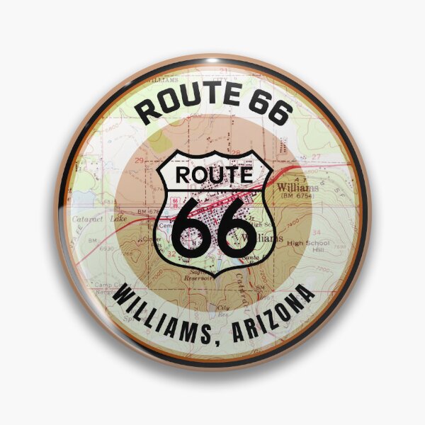Item preview, Route 66 Souvenir Map - Williams Arizona designed and sold by Willz Designz.