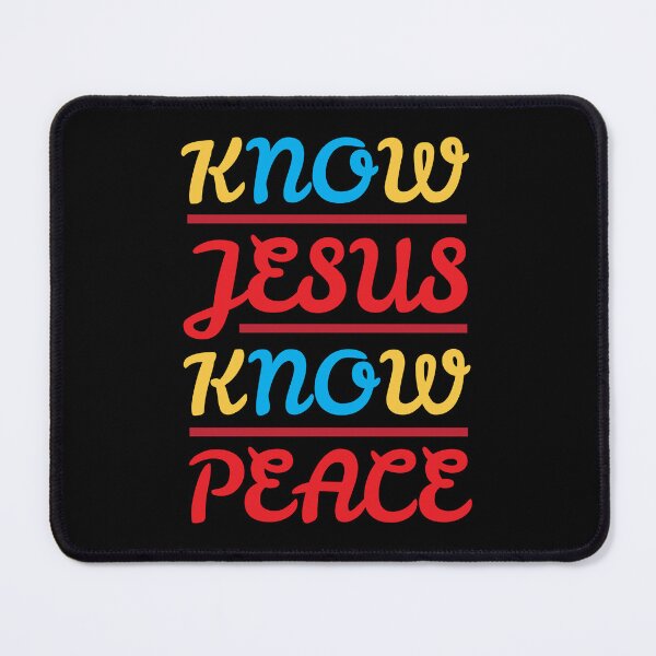 Item preview, Know Jesus Know Peace designed and sold by plushism.