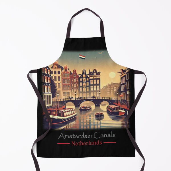 Item preview, Amsterdam's iconic canals designed and sold by Era-of-Traveler.