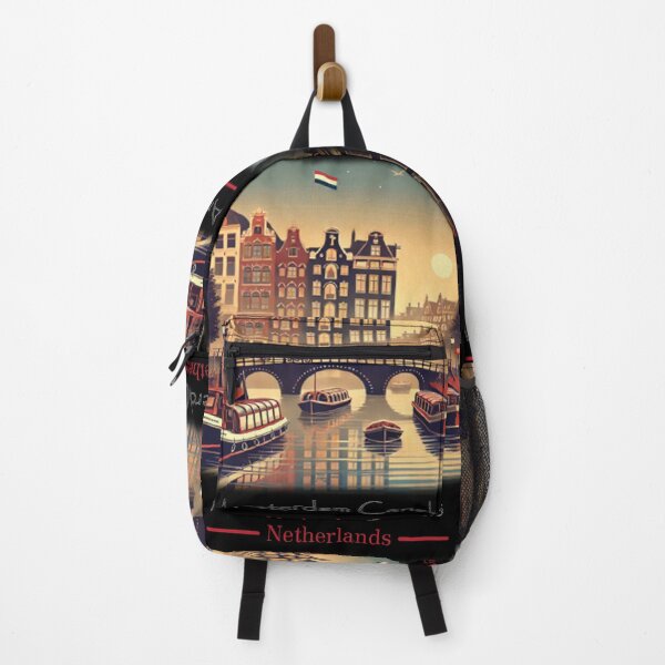 Item preview, Amsterdam's iconic canals designed and sold by Era-of-Traveler.
