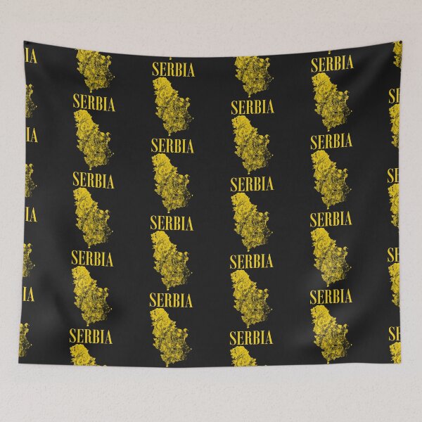 Item preview, Distressed SERBIA 90s Grunge Rock Style designed and sold by pelagio.