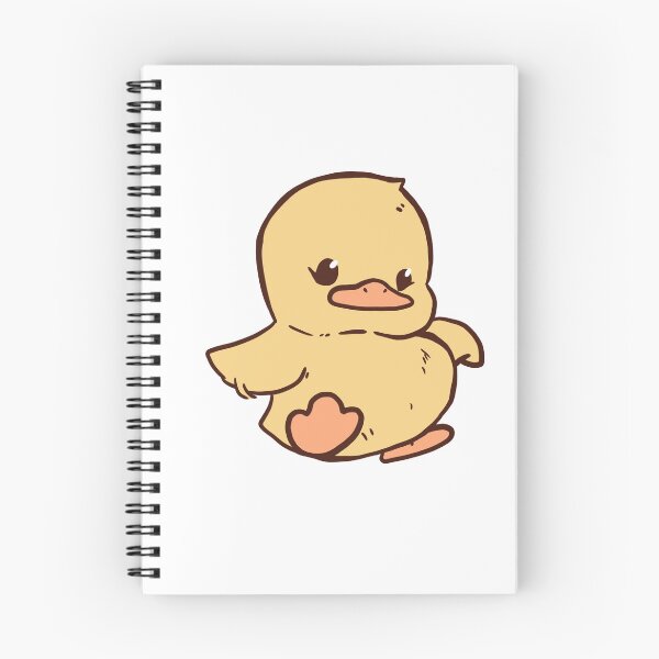 Item preview, yellow duckling waddling duck designed and sold by amarisketches.