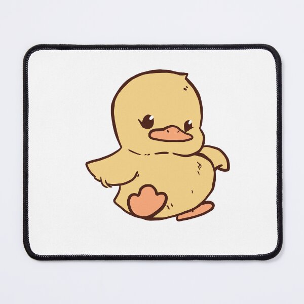 Item preview, yellow duckling waddling duck designed and sold by amarisketches.