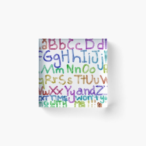 Item preview, Alphabet ABC designed and sold by Byrne&Bramble.