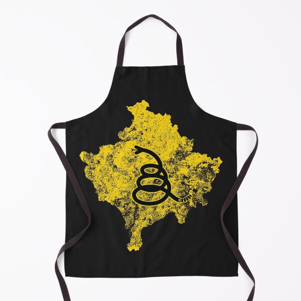 Item preview, Distressed KOSOVO - Freedom Is The Superpower - Modern Gadsden Snake Flag - Dont Tread On Me design designed and sold by pelagio.