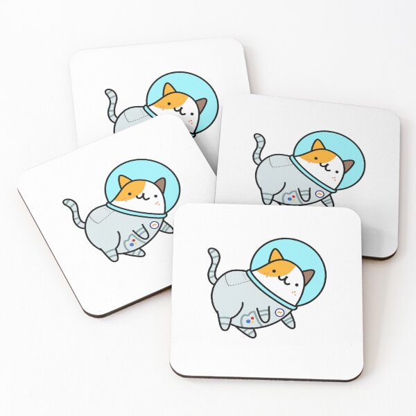 Item preview, Kawaii Cat Astronaut designed and sold by kawaiilife.