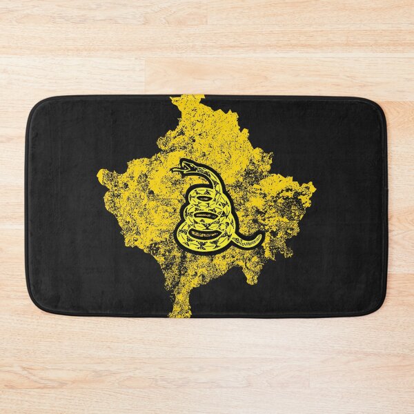 Item preview, Distressed KOSOVO  - Freedom Is The Superpower - Gadsden Snake Flag - Dont Tread On Me design designed and sold by pelagio.