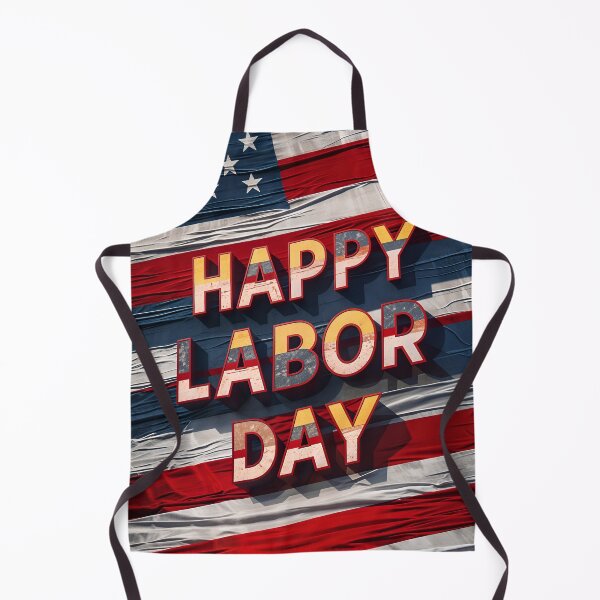 Item preview, Happy Labor Day American Flag Design designed and sold by TheArtOfPat.