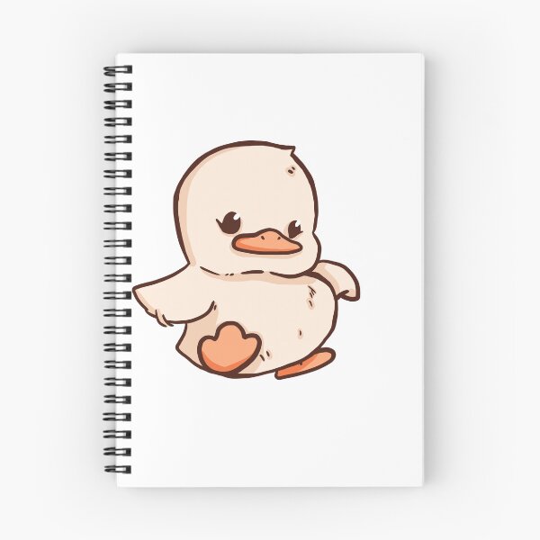 Item preview, cute duck waddling duckling designed and sold by amarisketches.