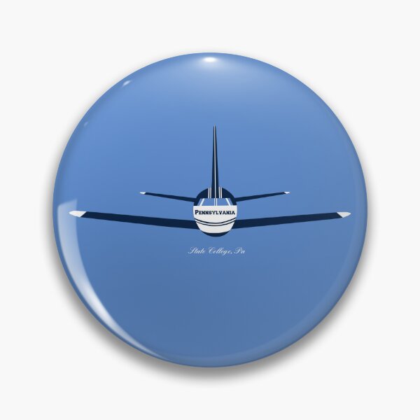 Item preview, State College Pennsylvania PA Airplane Logo designed and sold by Lartheviking.