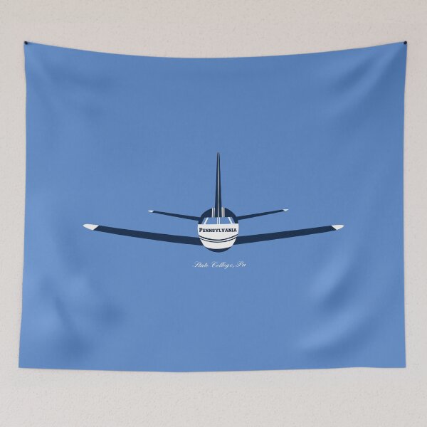 Item preview, State College Pennsylvania PA Airplane Logo designed and sold by Lartheviking.