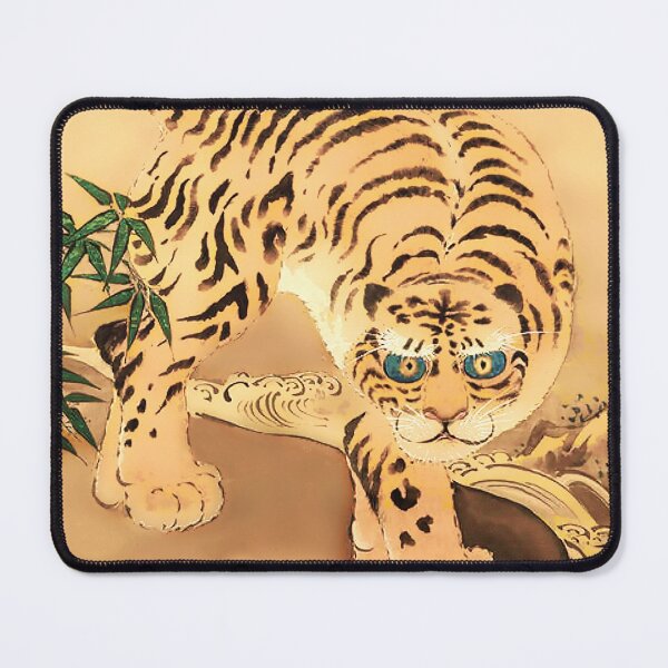 Item preview, Vintage Minhwa Tiger by a Stream designed and sold by PatricianneK.