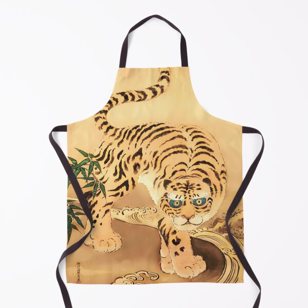 Item preview, Vintage Minhwa Tiger by a Stream designed and sold by PatricianneK.
