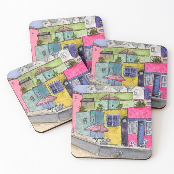 Item preview, Capitola beach designed and sold by Artbydekloe.