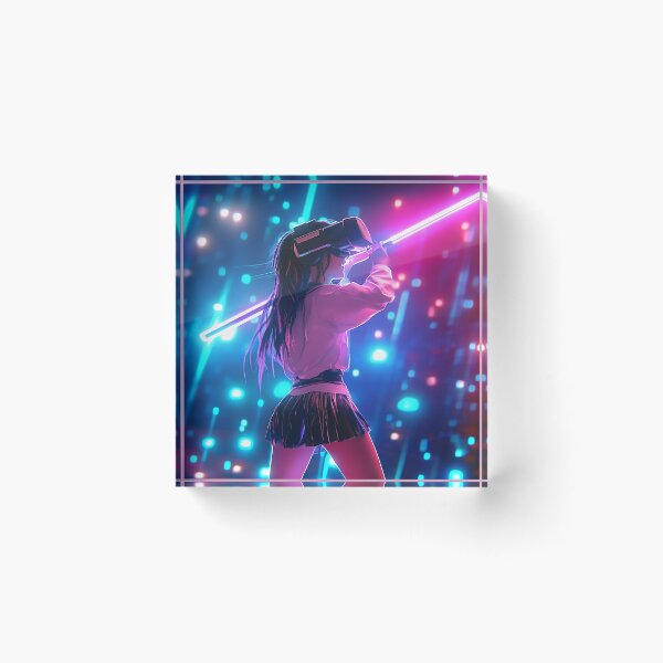 Item preview, Animate Beat saber VR girl designed and sold by Brendon987.