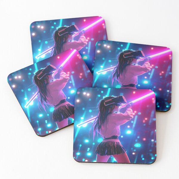 Item preview, Animate Beat saber VR girl designed and sold by Brendon987.